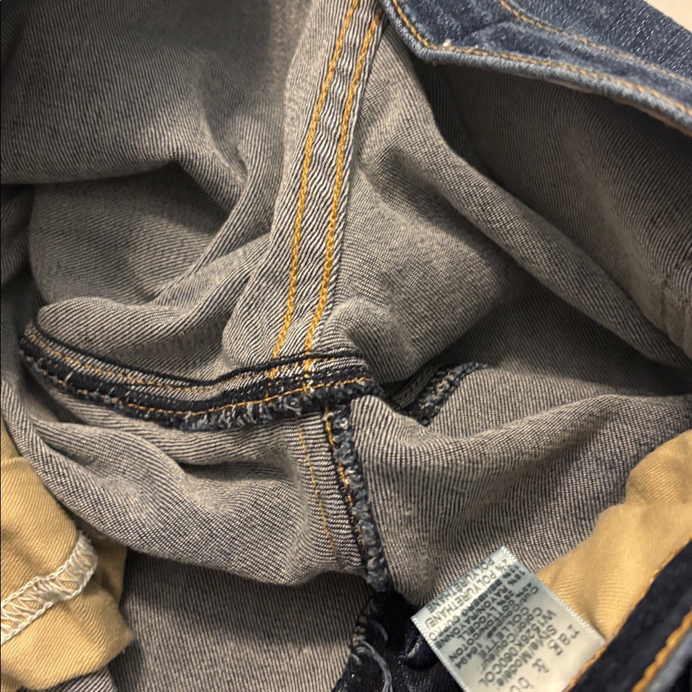 rag & bone Collette Capri jeans SZ 32 distressed dark rinse skinny leg soft - Picture 7 of 14